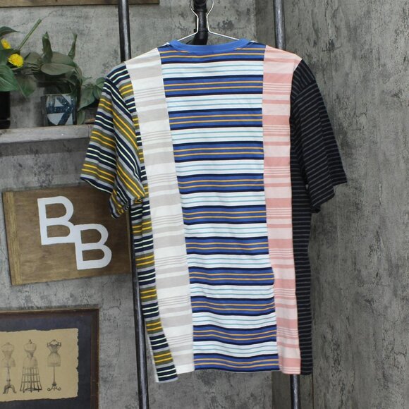 NEW Dickies Womens Remanufactured Baggy Pocket Utility T-Shirt Blue Multi 3 XL - Picture 2 of 5